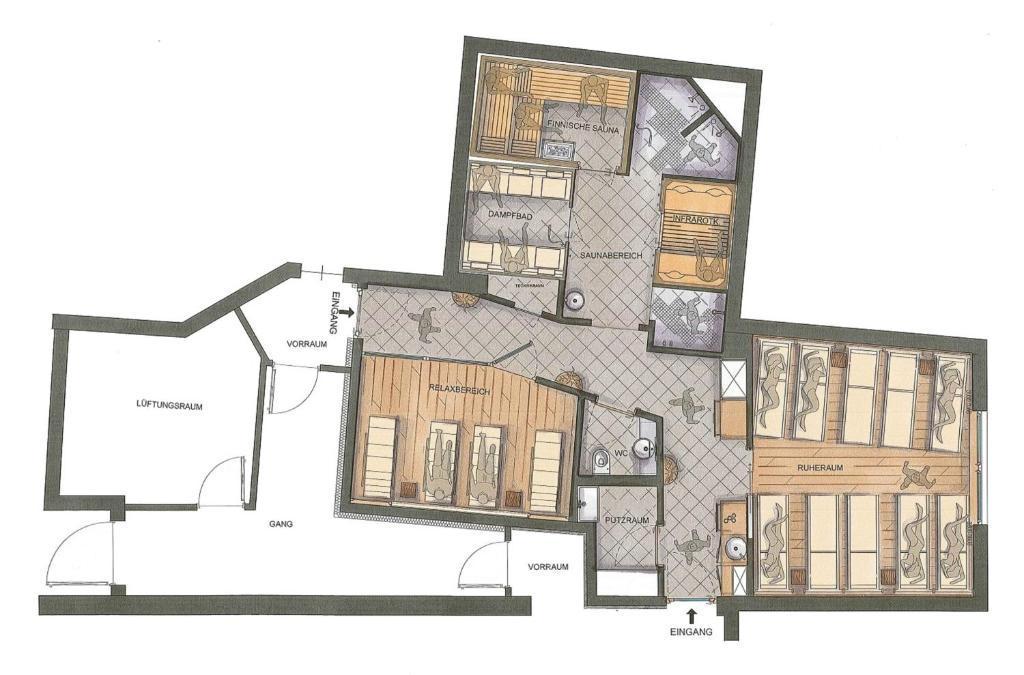 Piculin Alpin Apartments Сан-Мартино-ин-Бадия Экстерьер фото